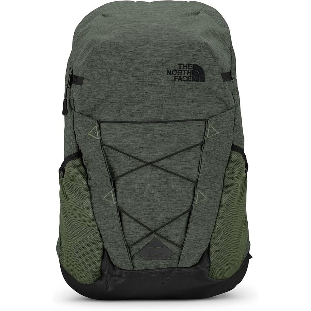 The North Face Cryptic Thyme Light Heather/TNF Black Laptop Backpack Daypack